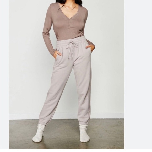 Gentle Fawn Taupe Joggers for Women - Picture 2 of 12